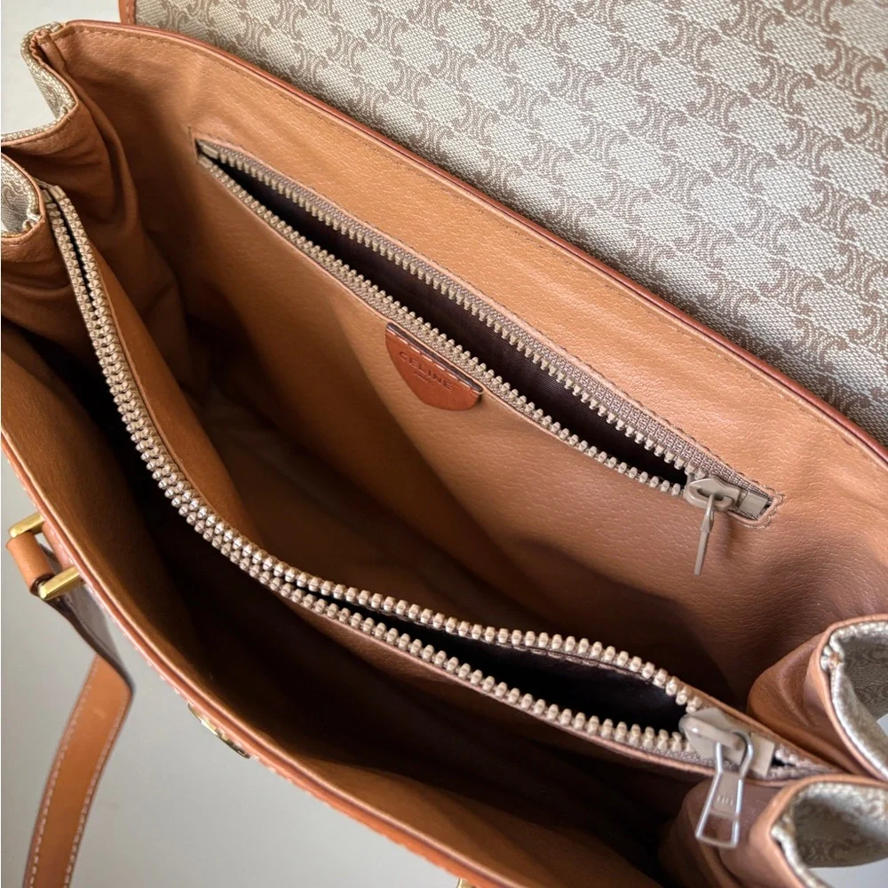 CELINE macadam handbag, vintage - Picture 11 of 17